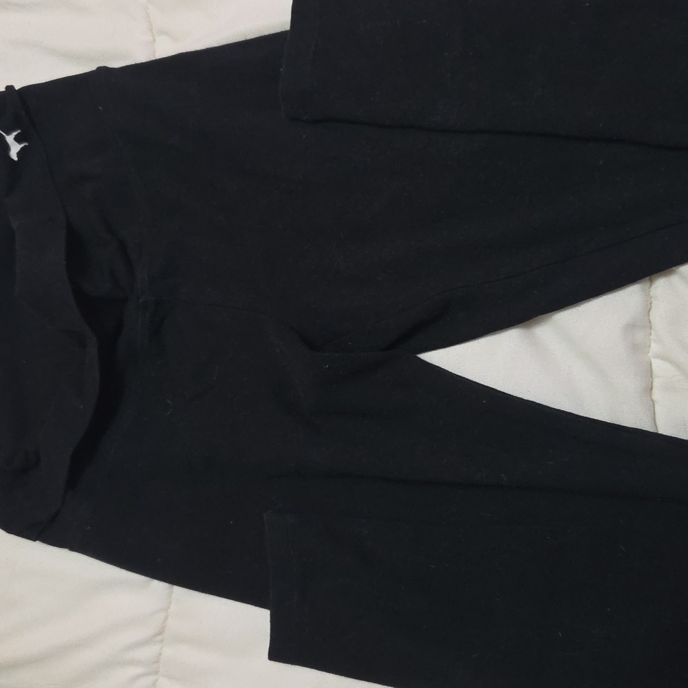Victoria's Secret Pink Black Yoga Pants